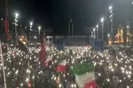 اجتماع مردم رشت در سوگ شهادت رهبر انقلاب برگزار شد