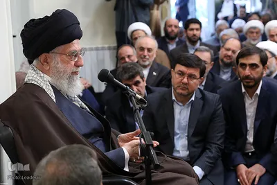 دیدار جمعی از مسئولان ارشد نظام با مقام معظم رهبری