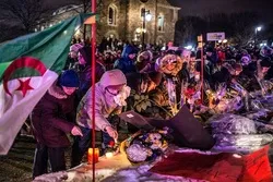 Gedenkaktion für Opfer des Moschee-Anschlags in Québec