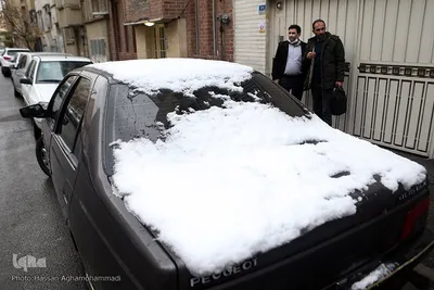 اولین باران زمستانی تهران