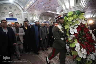 مراسم تجدید میثاق دانشگاهیان و جهادگران با آرمان‌های معمار کبیر انقلاب، امام خمینی (ره)