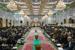 آیین جز‌ءخوانی قرآن در حسینیه رضوی اصفهان