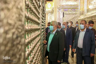 دیدار سعید اوحدی رئیس بنیاد شهید و امور ایثارگران با آیت‌الله لطف‌الله دژکام تولیت آستان مقدس حضرت شاهچراغ (ع)