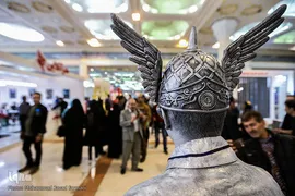هفتمین روز نمایشگاه مطبوعات