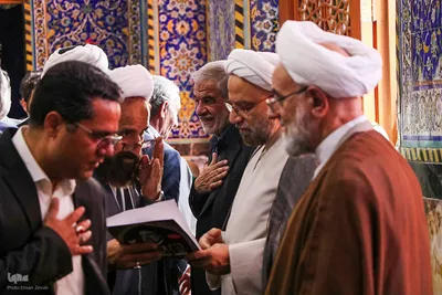 مراسم اربعین شهدای خدمت در یزد‎
