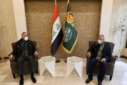 الفتح الاینس اور عراقی وزیراعظم میں سیاسی مسائل کے حل پر گفتگو
