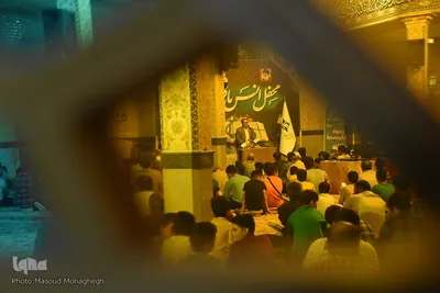 محفل انس با قرآن کریم در مهدیه اعظم سمنان