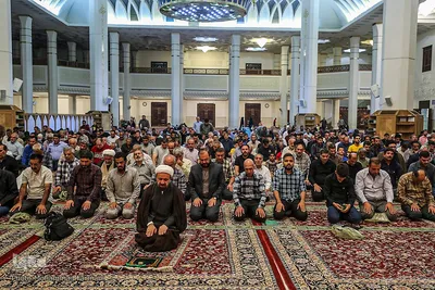 مراسم سوگواری شب شهادت امام حسن عسکری(ع) شاهچراغ