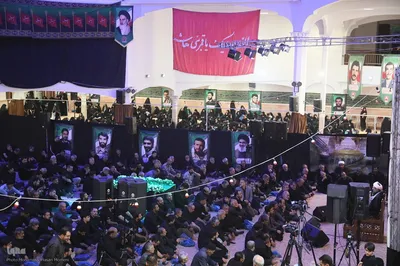 مراسم وداع با پیکر شهید سپهبد علی شادمانی در همدان‎