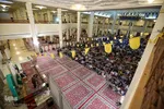 مراسم بزرگداشت آیت‌الله ربانی شیرازی در حرم مطهر