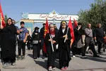 آیین پیاده‌روی جاماندگان اربعین حسینی در شیراز