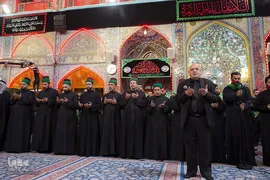 عزاداری شهادت حضرت زهرا(س) در آستان علوی و حسینی
