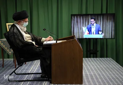دیدار جمعی از دانشجویان با رهبر انقلاب