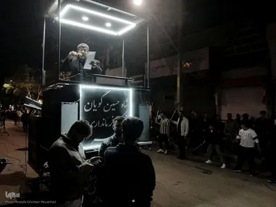 تجمع مردمی در حمایت از رهبر معظم انقلاب اسلامی در اهر