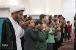 اعتکاف دانش آموزی در مسجد جامع یزد‎