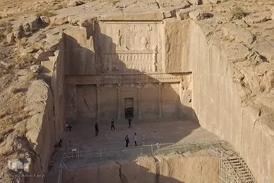 تصاویر هوایی از تخت جمشید