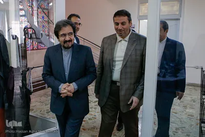 بازدید بهرام قاسمی سخنگوی وزارت خارجه از ایکنا