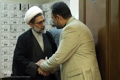 حضور حجت الاسلام والمسلمین حمید محمدی، دبیر شورای توسعه فرهنگ قرآنی در مراسم