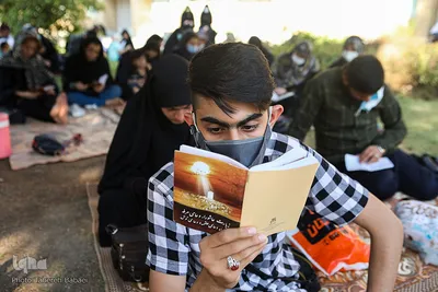 مراسم دعای پرفیض عرفه در گلزار شهدا