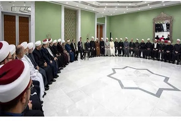 تأکید رئیس جمهور سوریه بر نقش نهادهای دینی در مواجهه با تهاجم فکری