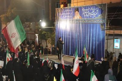 تجمع مردم انقلابی ملایر برای خون خواهی امام شهید
