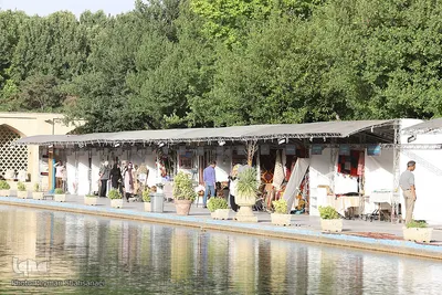 آیین افتتاح نمایشگاه هنر‌های سنتی و صنایع دستی استان‌های  اصفهان و هرمزگان