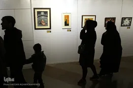 نمایشگاه آثار برتر چهارمین جایزه هنر و ادبیات «محتشم»