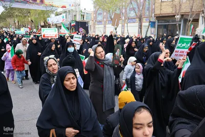 مراسم راهپیمایی روز قدس در نایین
