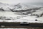 بارش برف پاییزی در ارتفاعات و مناطق روستایی اهر