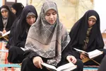 مراسم جزء خوانی قرآن کریم در حرم شاهچراغ(ع)