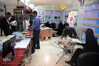 غرفه سازمان فعالیتهای قرآنی دانشگاهیان کشور در نمایشگاه بین المللی قرآن کریم