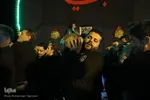 ⁨نخل‌برداری یزدی‌های مقیم کرج در شب عاشورا