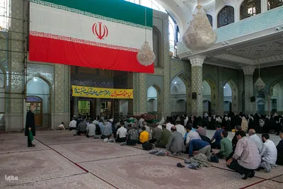 نماز عیدقربان در حرم حضرت عبدالعظیم حسنی(ع)
