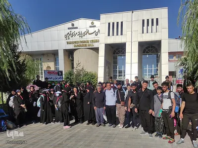 اعزام اولین گروه از زائران اربعین حسینی از ترمینال مسافربری ارومیه‎‎