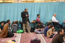 مراسم اعتکاف در مسجد جامع امام صادق (ع)