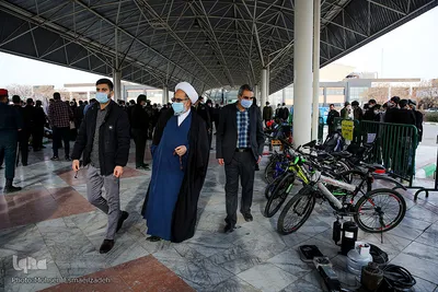نمایشگاه کشفیات پلیس مشهد در جریان اجرای دهمین مرحله از طرح ثامن
