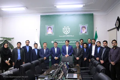 بازدید استاندار یزد،از ستاد انتخابات استان