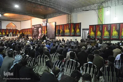 مراسم تحریم آیت الله هاشمی رفسنجانی در اهواز