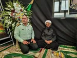 مراسم چهلم شهید مدافع امنیت شهید علی میرزایی در ملایر