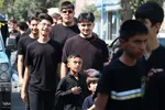 عزاداری خیابانی دانش‌آموزان و فرهنگیان ارومیه‎
