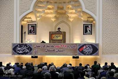 قرار بندگی؛ احیای شب ۲۱ رمضان در مصلی وحدت گرگان