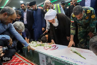 مراسم تشییع و به خاکسپاری دو شهید سرافراز ارتش در اهواز عکاس محمد محمدعلی پور