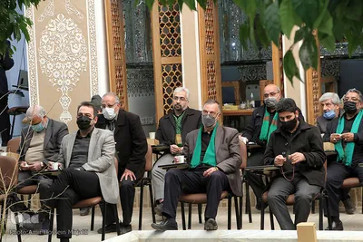 مجلس سنتی عزاداری و روضه خوانی شهادت حضرت زهرا(س) در بیت شهید صدوقی در یزد‎‎