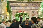تجدید میثاق خدام امام رضا با حضرت شاهچراغ (ع)
