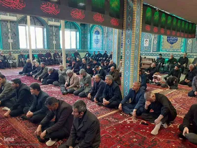 مراسم عزاداری شهادت حضرت زهرا(س) در مساجد اهر
