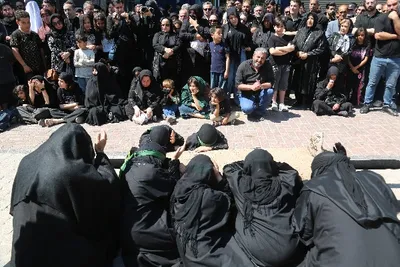راهپیمایی جاماندگان اربعین در اردبیل