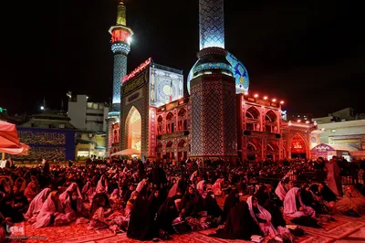 مراسم احیا شب بیست و یکم ماه رمضان در امامزاده صالح (ص)