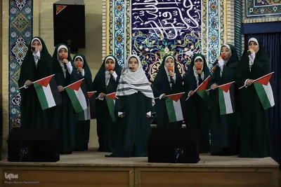 تجمع مردم تبریز در اعتراض به جنایات اسرائیل در غزه