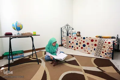 ضحی بیشتر ساعات فراغت خود را صرف حفظ قرآن می کند
