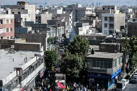تشییع پیکر شهید مدافع حرم محمد جنتی